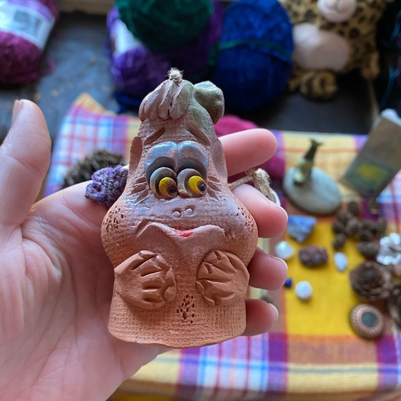 Handmade Pottery Ornament